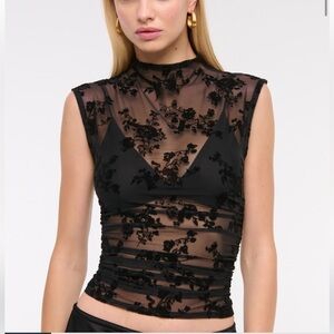 Abercrombie Mesh Top
